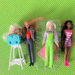 1998 McDonald's Barbie Happy Meal Toys